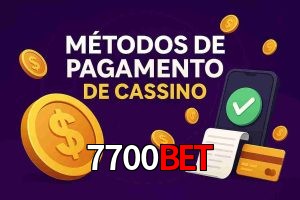 Métodos de Pagamento no 7700bet